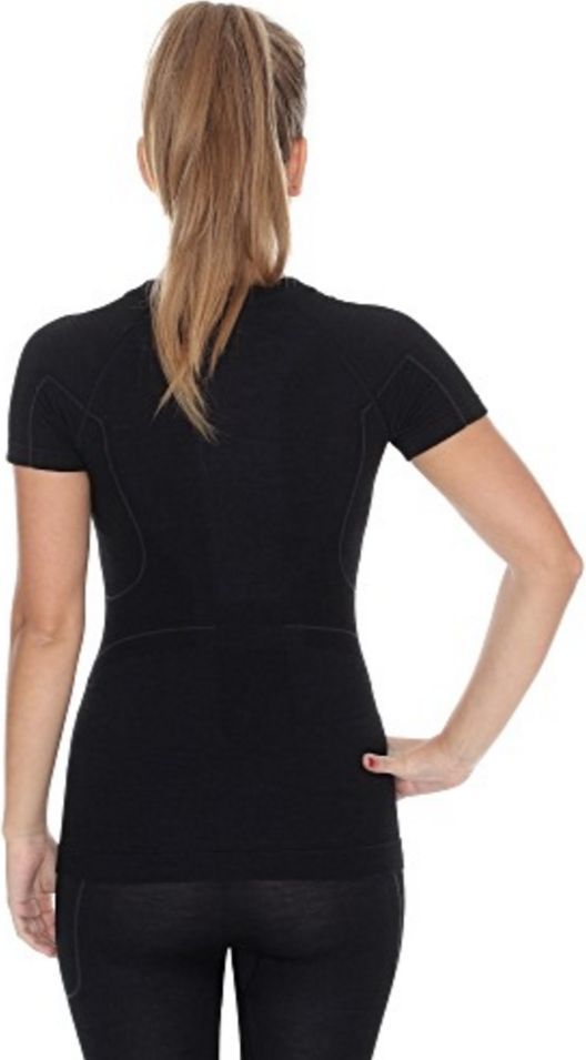 Maicë termoaktive për femra Brubeck Active SS11700, XL, e zezë