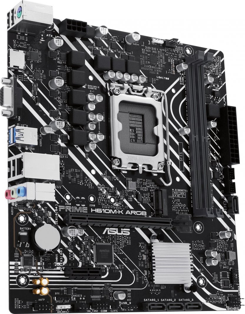 Pllakë amë Asus PRIME H610M-K ARGB