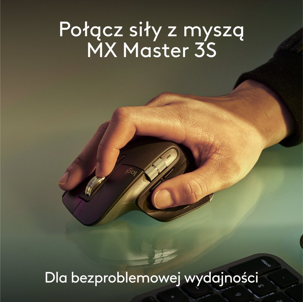 Tastierë Logitech MX, wireless, US INTL, grafit dhe e zezë