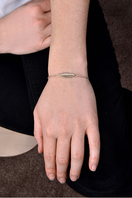 Byzylyk Troli Rose Gold Feather