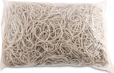 OFFICE PRODUCTS Гумички за врзување, 60 mm, 1000 g, Бели