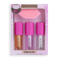Set për buzë Revolution Kiss & Go Lip Care Gift Set
