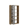 Raft për libra Decortie Lift (80 x 29 x 151 cm), kafe