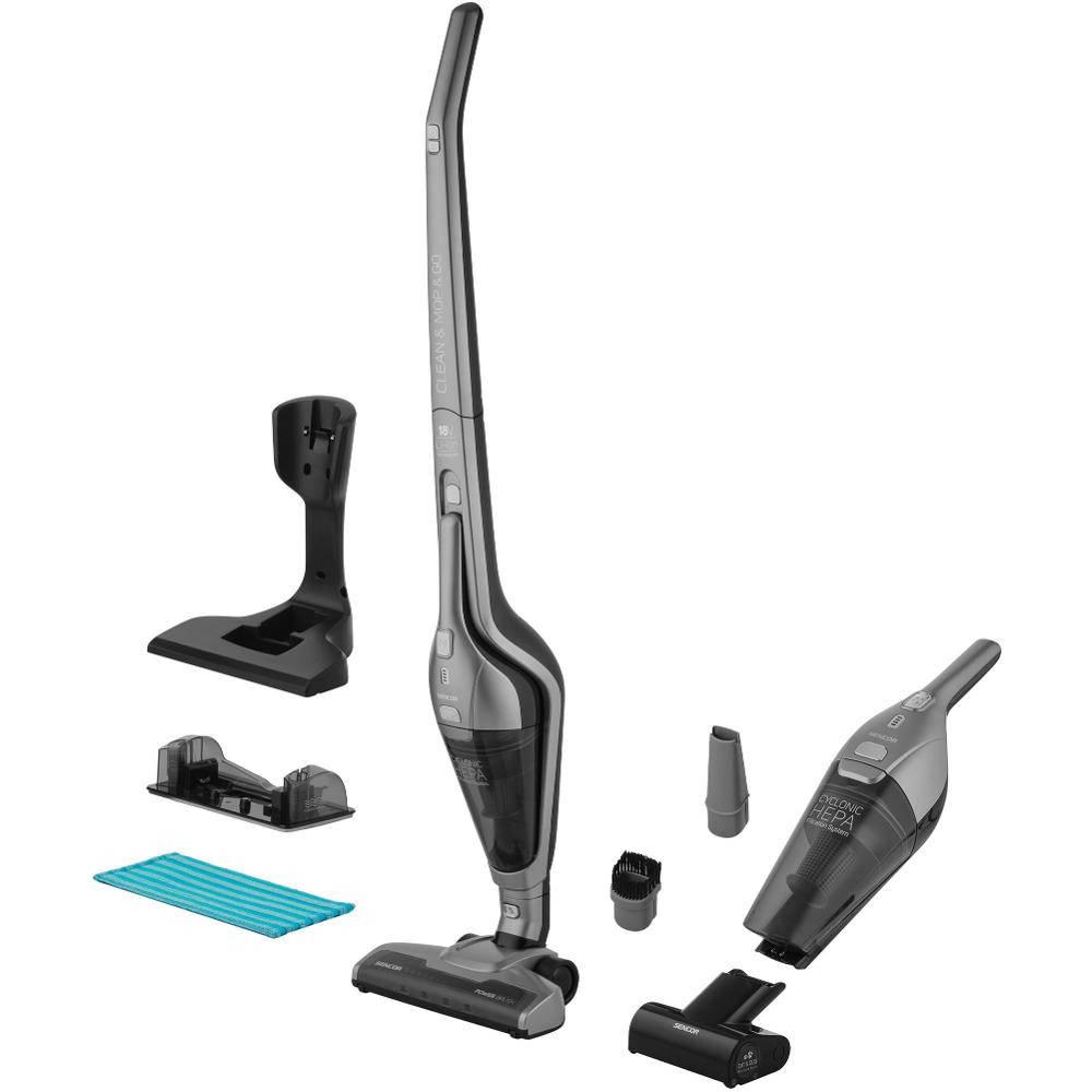 Fshesë elektrike Sencor SVC 0618TI – 4in1, e argjendtë