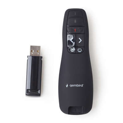 Prezantues me laser Gembird Wireless, 660nm, 10m, i zi