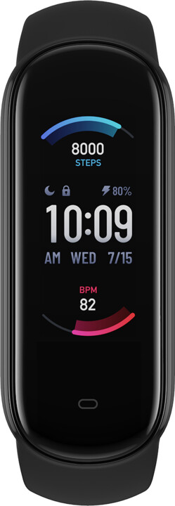 Matës aktiviteti Amazfit Band 5, i zi