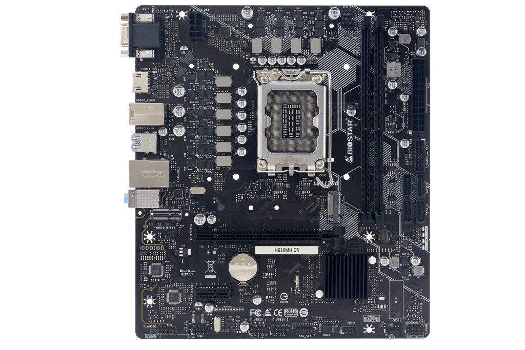 Pllakë amë BIOSTAR H610MH D5