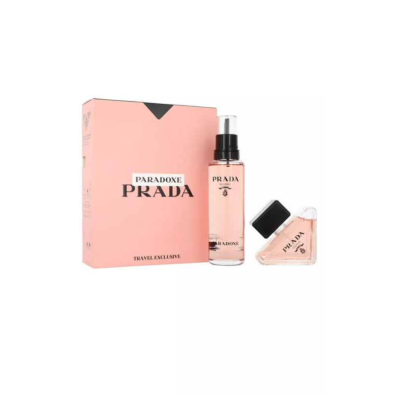 Set për femra Eau de Parfum Prada Paradoxe, 100ml & Trex refillable, 50 ml