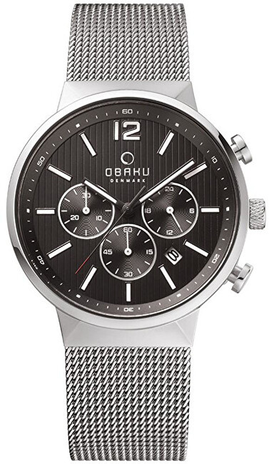 Orë për meshkuj Obaku V180GCCBMC, e argjendtë