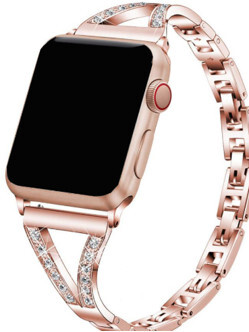 Rrip për orë të mençur 4 Wrist Apple Watch - 38/40 mm, rozë e artë