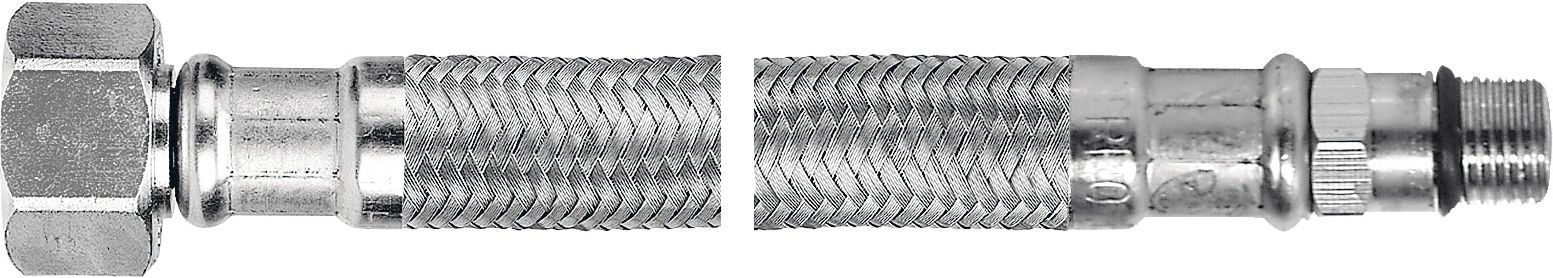 Tub lidhës për rubinet Ferro, short end 3/8" x M10