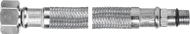 Tub lidhës për rubinet Ferro, short end 3/8" x M10