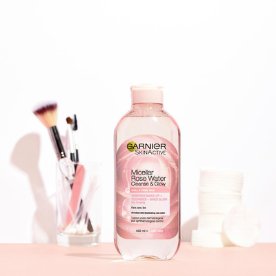 Ujë micellar Garnier Rose Water, 400 ml
