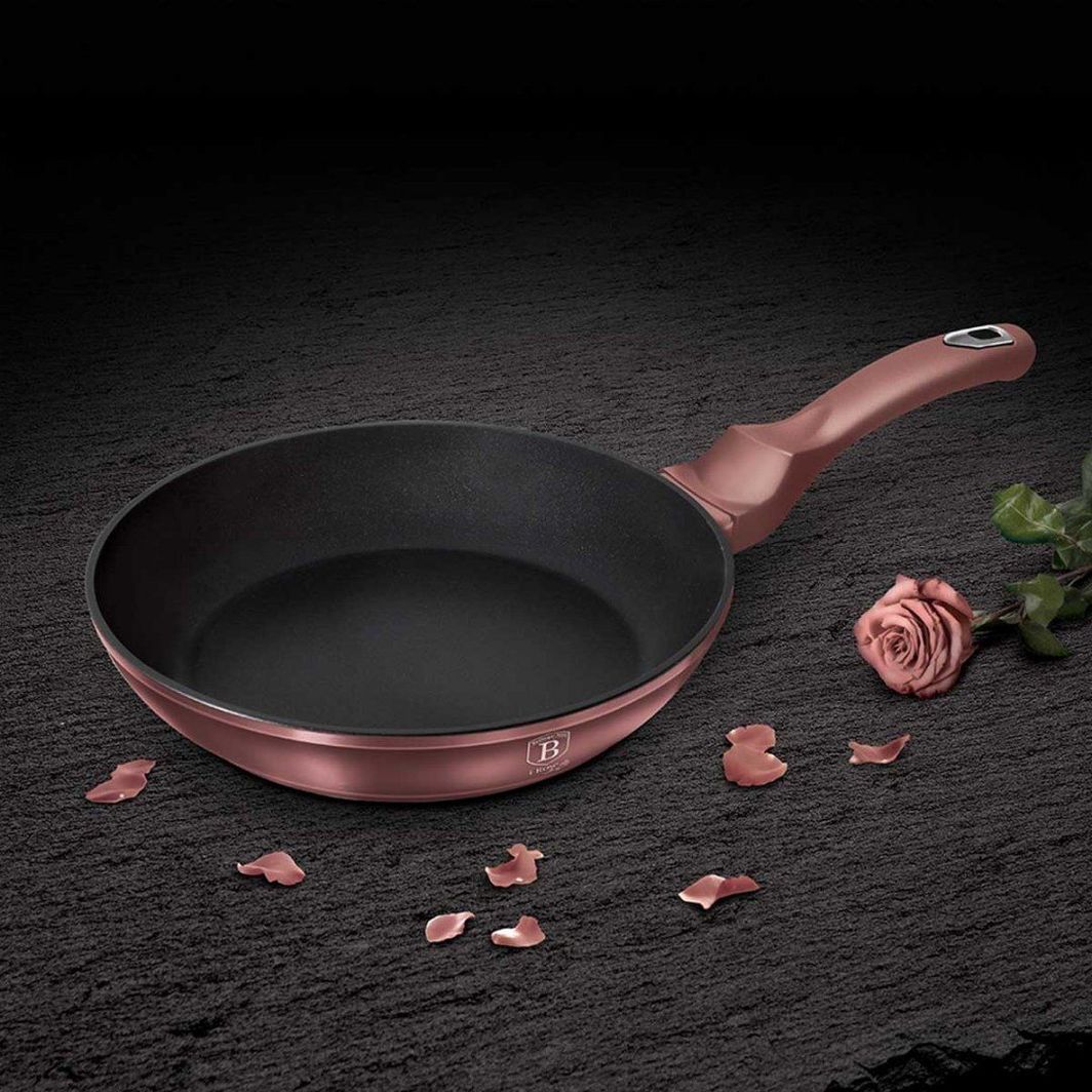 Set tiganësh Berlinger Haus I-Rose, 20 / 24 / 28 cm, rozë