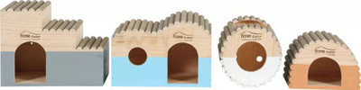 Shtëpi prej druri për kafshë shtëpiake Zolux Log, S, 150x210x150 mm