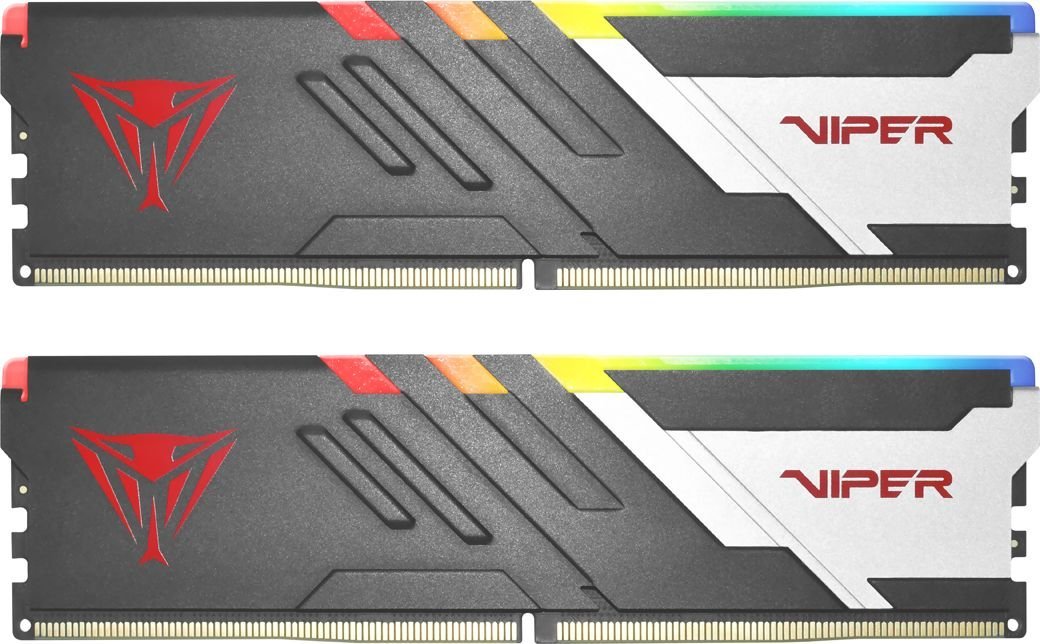 Memorie Patriot Viper Venom RGB, DDR5, 32 GB, 6000 MHz, CL36, PVVR532G600C36K Memorie Patriot Viper Venom RGB, DDR5, 32 GB, 6000 MHz, CL36, PVVR532G600C36K