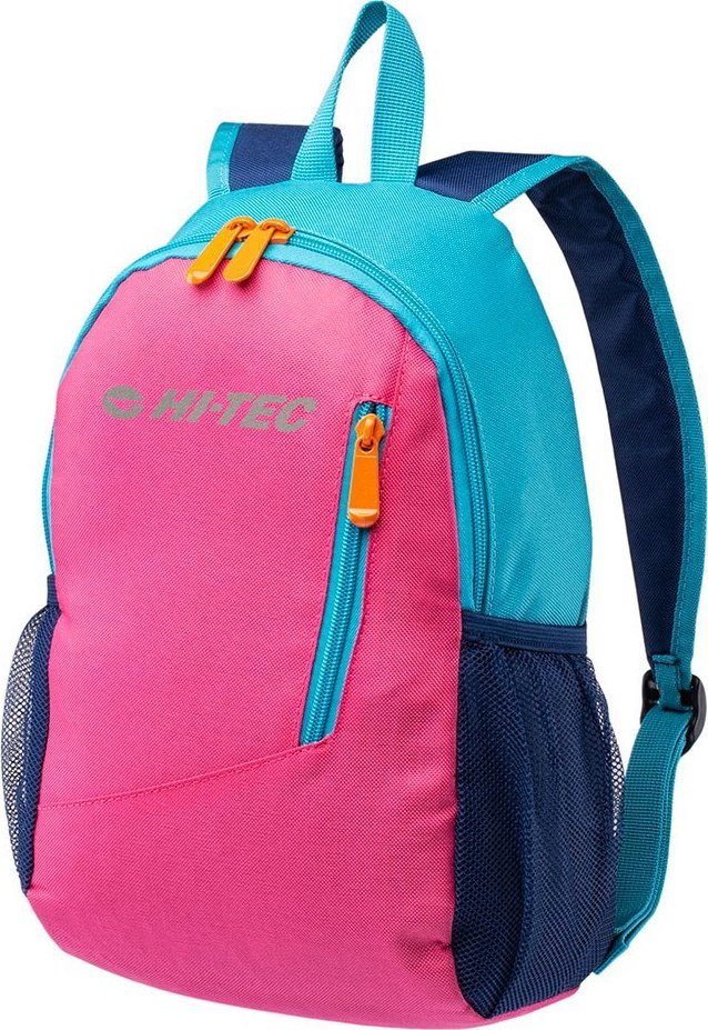 Çantë shpine për hiking Hi-Tec Simply 8, 12 L, rozë / kaltër