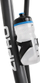 Biçikletë eliptike Zipro Shox, e zezë/hirtë