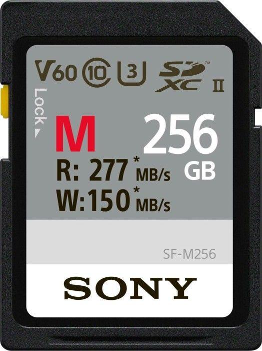 Memorie Sony SF-M, SDXC, Class 10, UHS-II, U3, V60, 256 GB
