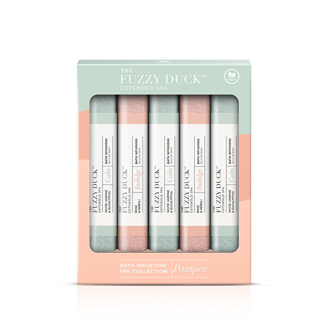 Set kristale banje Baylis & Harding Jasmine & Eucalyptus, Peach & Neroli,	5 x 65 g
