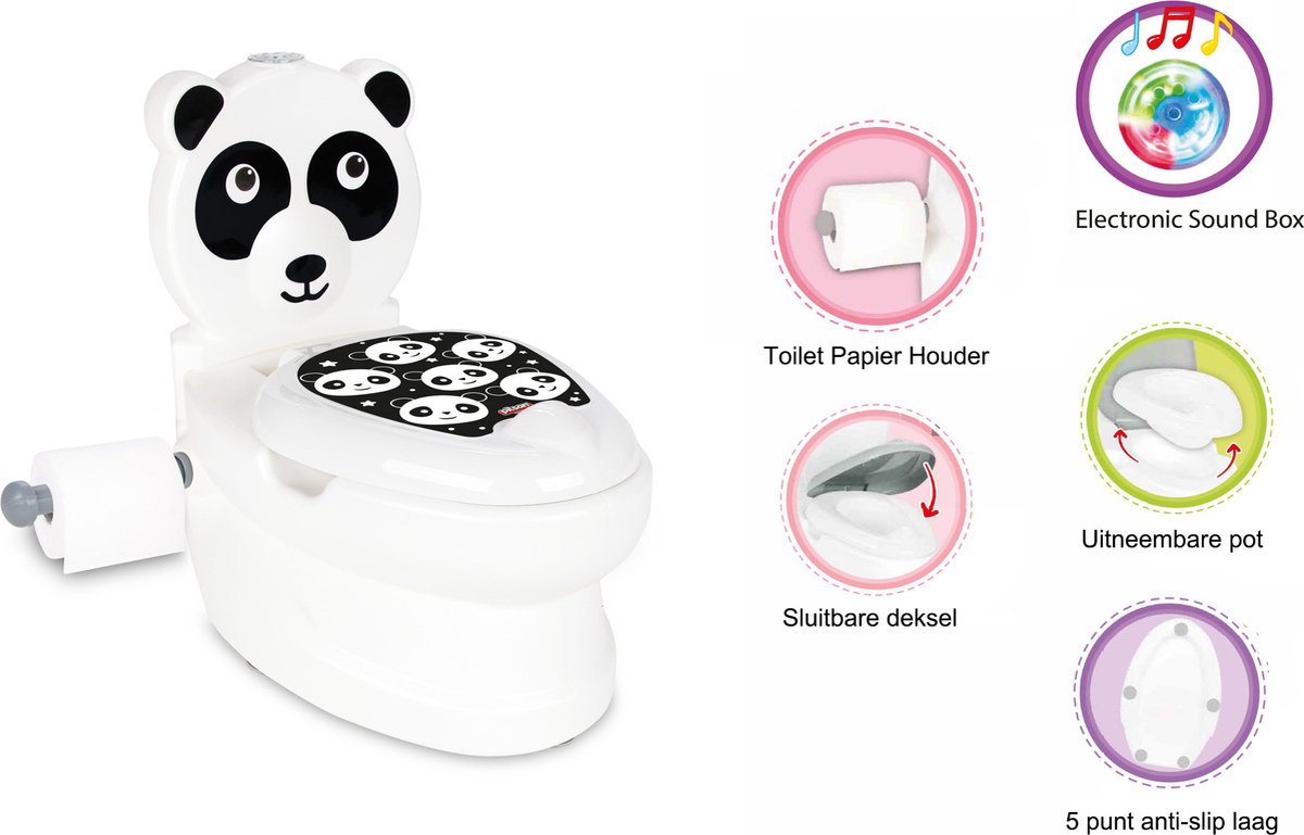 Tualet edukues Pilsan, Panda