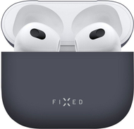Këllëf FIXED Silky për Apple AirPods (2021), i kaltër