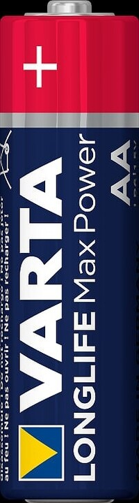 Bateri VARTA Longlife Max Power, AA, 8 copë