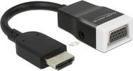 Delock Адаптер HDMI-A Машки кон VGA Женски со Аудио Delock Адаптер HDMI-A Машки кон VGA Женски со Аудио