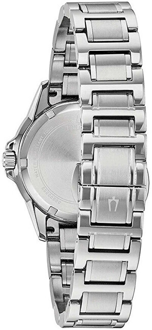 Orë dore për femra Bulova Marine Star 96P201, e argjendtë