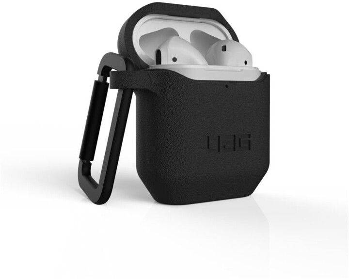 Mbrojtëse silikoni UAG për AirPods, e zezë