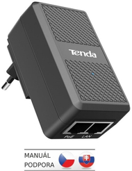 Injektor PoE Tenda PoE15F-48V-I PoE, 10/100, 802.3af, 15.4W, i zi