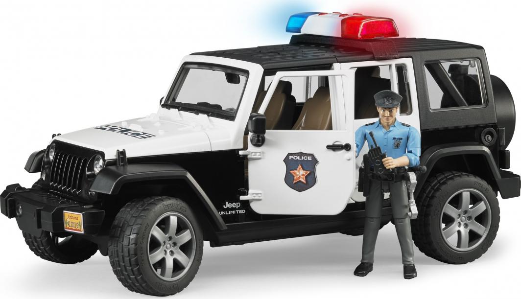 Jeep Wrangler Unlimited Rubicon Полициско Возило Играчка