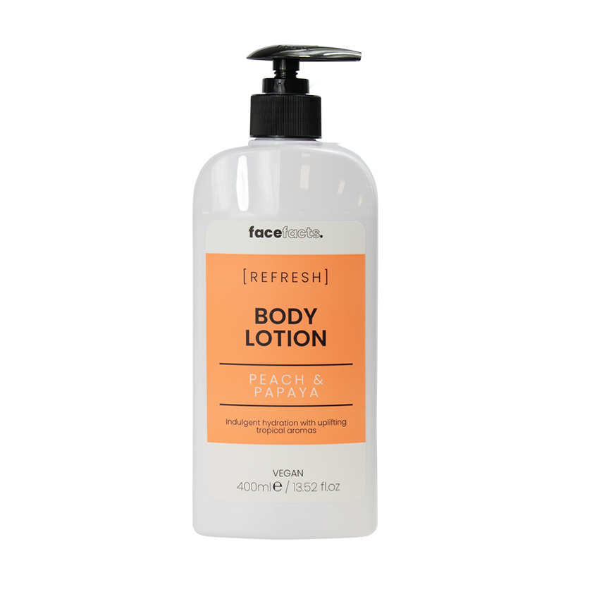 Face Facts Body Lotion - Peach & Papaya