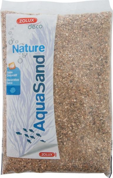 Rërë për akuarium Zolux Aquasand Nature River, 1g