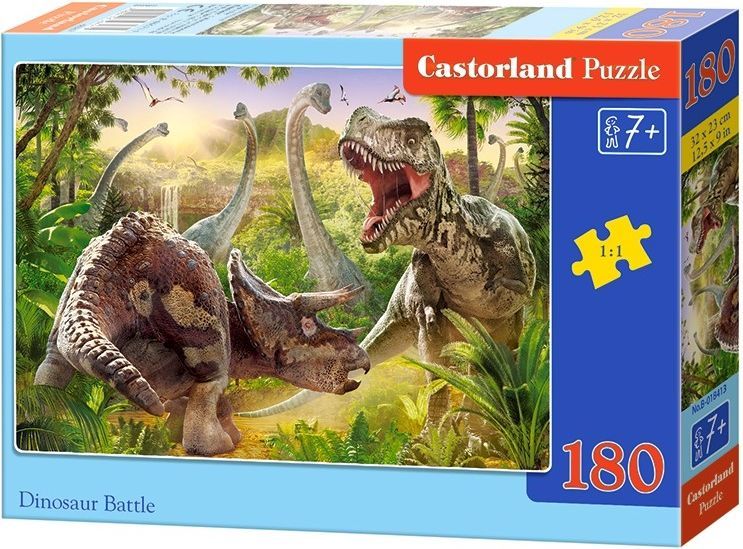 Castorland Dinosaur Battle Сложувалка, 180 Парчиња