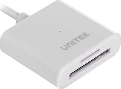 Lexues Unitek (Y-9321), SD në USB 3.0, i bardhë