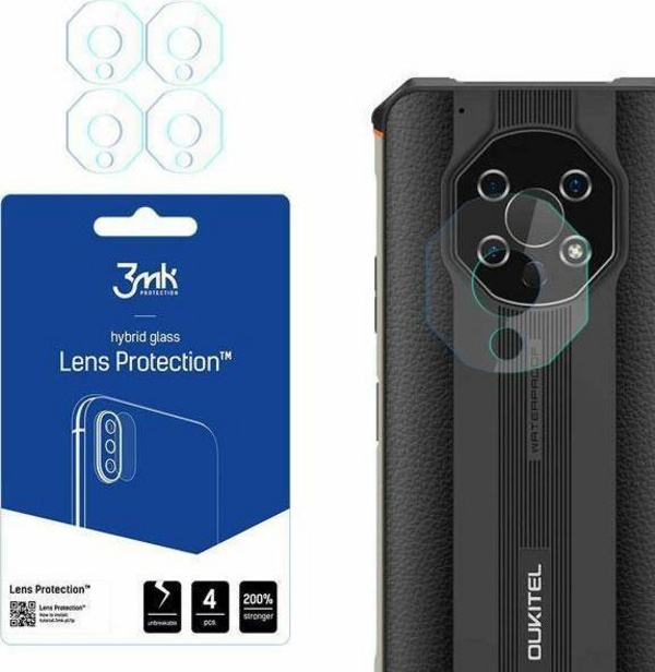 Mbrojtëse e lenteve të kamerës 3MK Lens Protect Oukitel WP13, 4 copë 