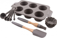 Set enë për muffins Kassel 93703, të hirta