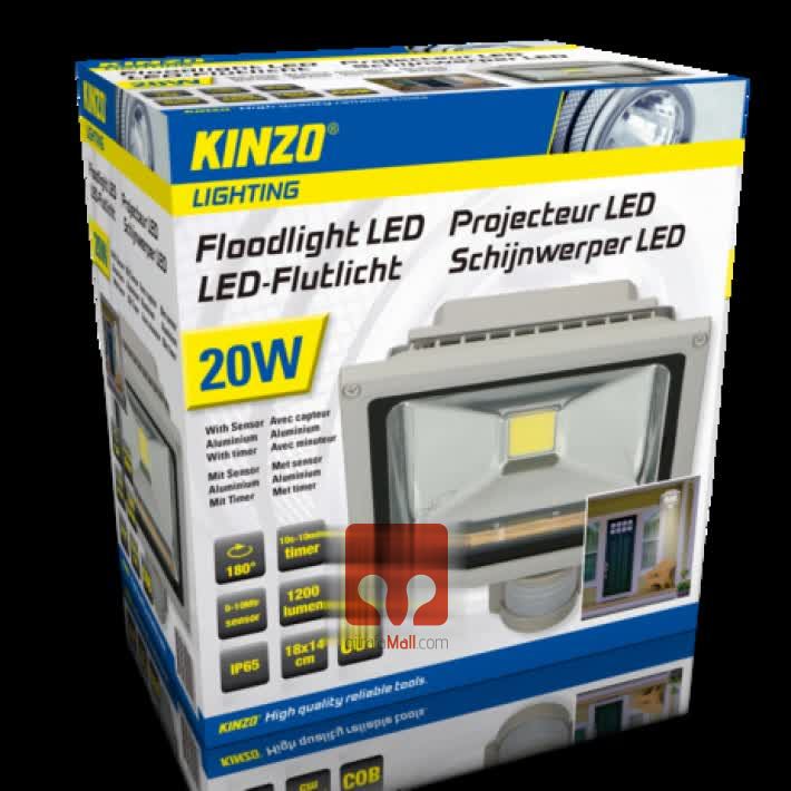 Dritë LED, 20W Kinzo, (reflektor) per projektor