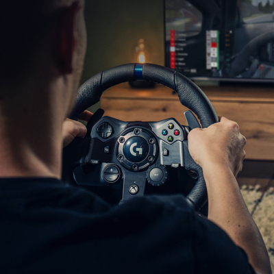 Set timon dhe pedale Logitech G G923 Racing për Xbox X|S, Xbox One & PC