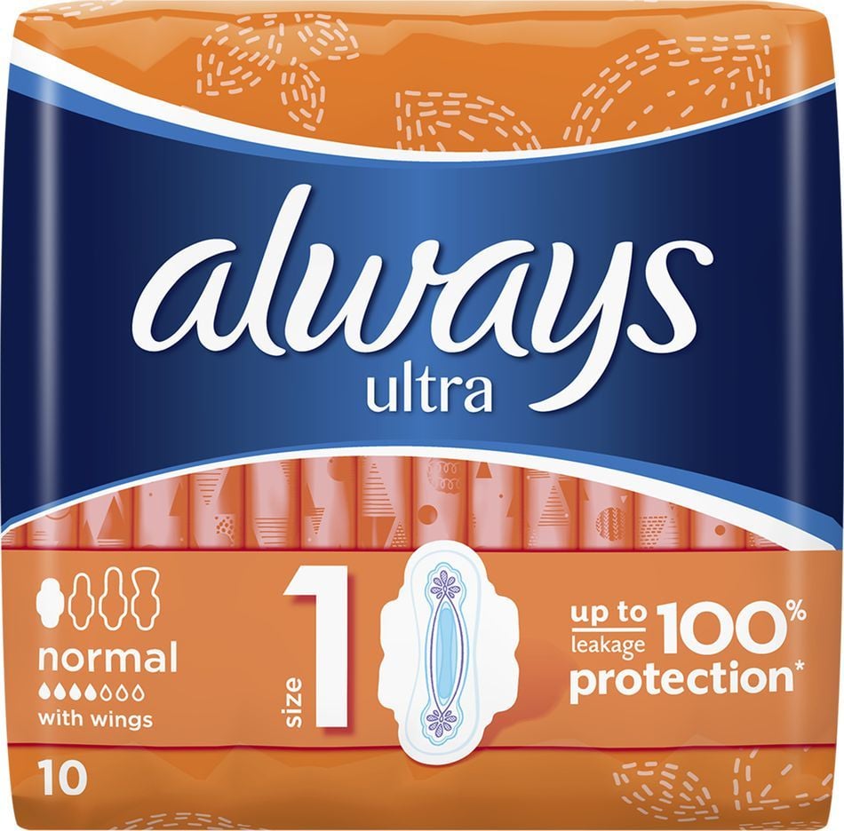 Peceta higjenike Ultra Normal Plus 10 copë.