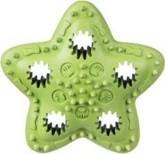 Lodër gome për qen Barry King Treat Star, 12.5cm, e gjelbër Lodër gome për qen Barry King Treat Star, 12.5cm, e gjelbër
