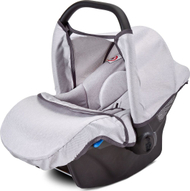 Ulëse për veturë Camini Musca, 0-13kg, e hirtë
