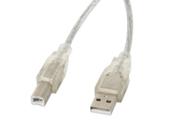Kabllo Lanberg, USB A / USB B, 1.8 m, e tejdukshme