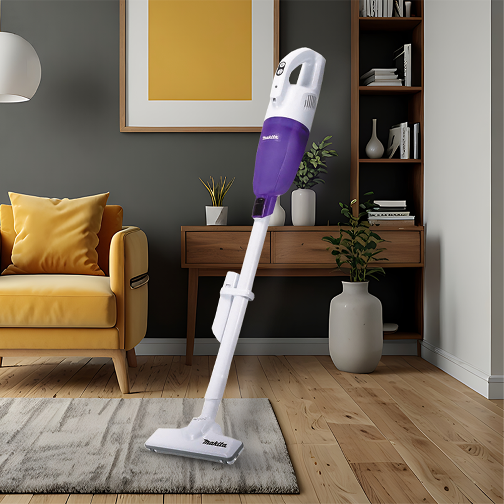 Fshesë elektrike Makita, pa kabllo, e bardhë/vjollcë