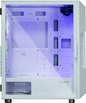 Куќиште за компјутер Zalman I3 Neo ARGB, бело, Midi Tower
