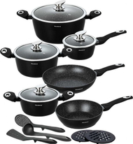 Set tenxheresh Klausberg, 15 copë, të zeza