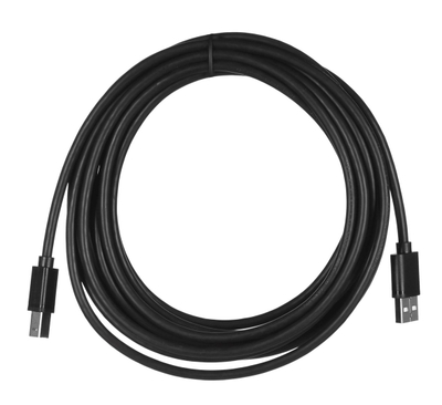 Kabllo Unitek, USB A / USB B, 5 m, e zezë