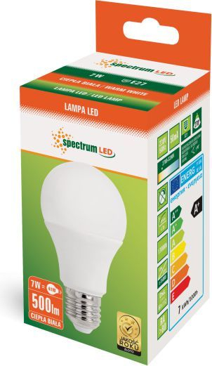Poç elektrik Spectrum, 230 V, 7 W, i bardhë