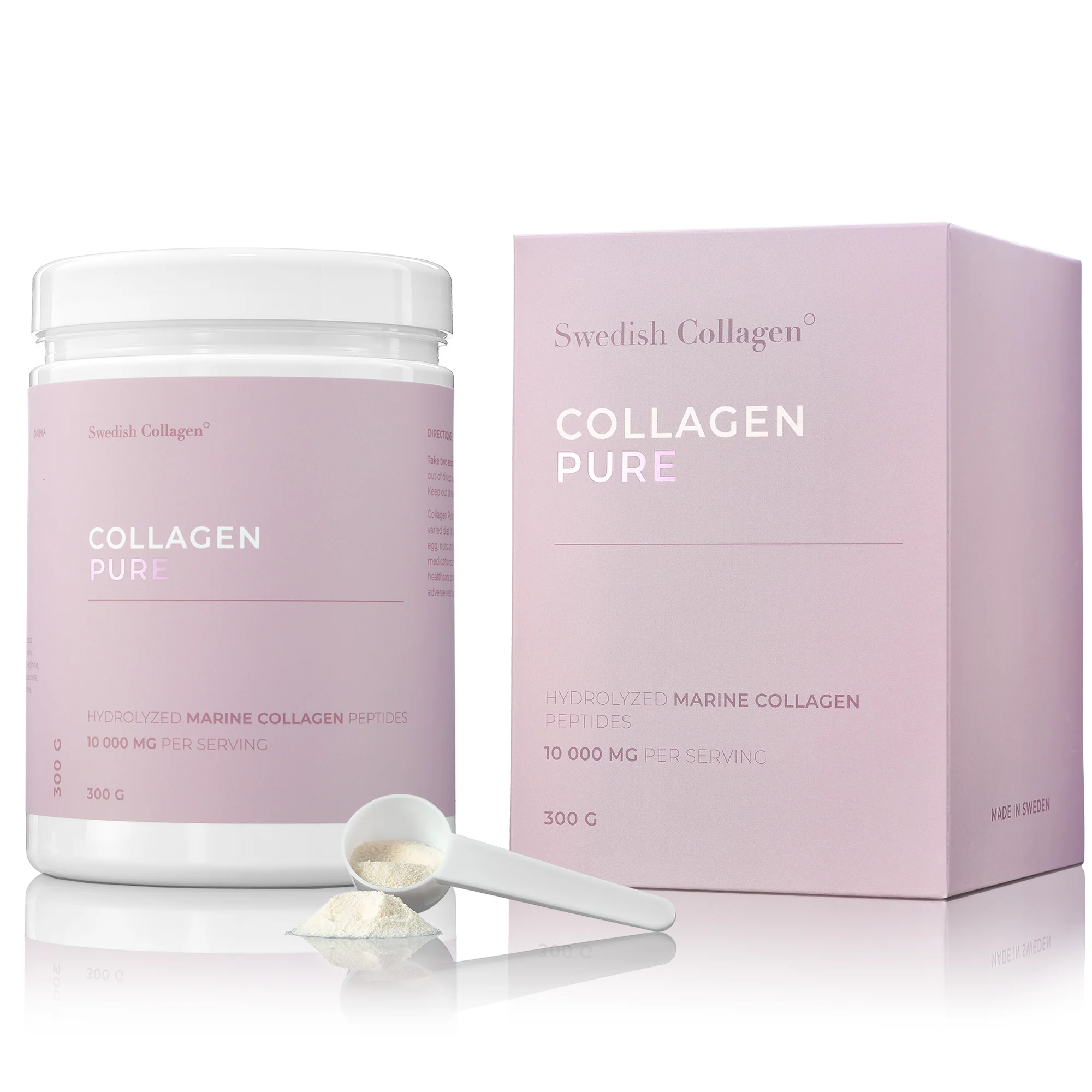 Kolagjen pluhur Swedish Collagen Pure, 300gr